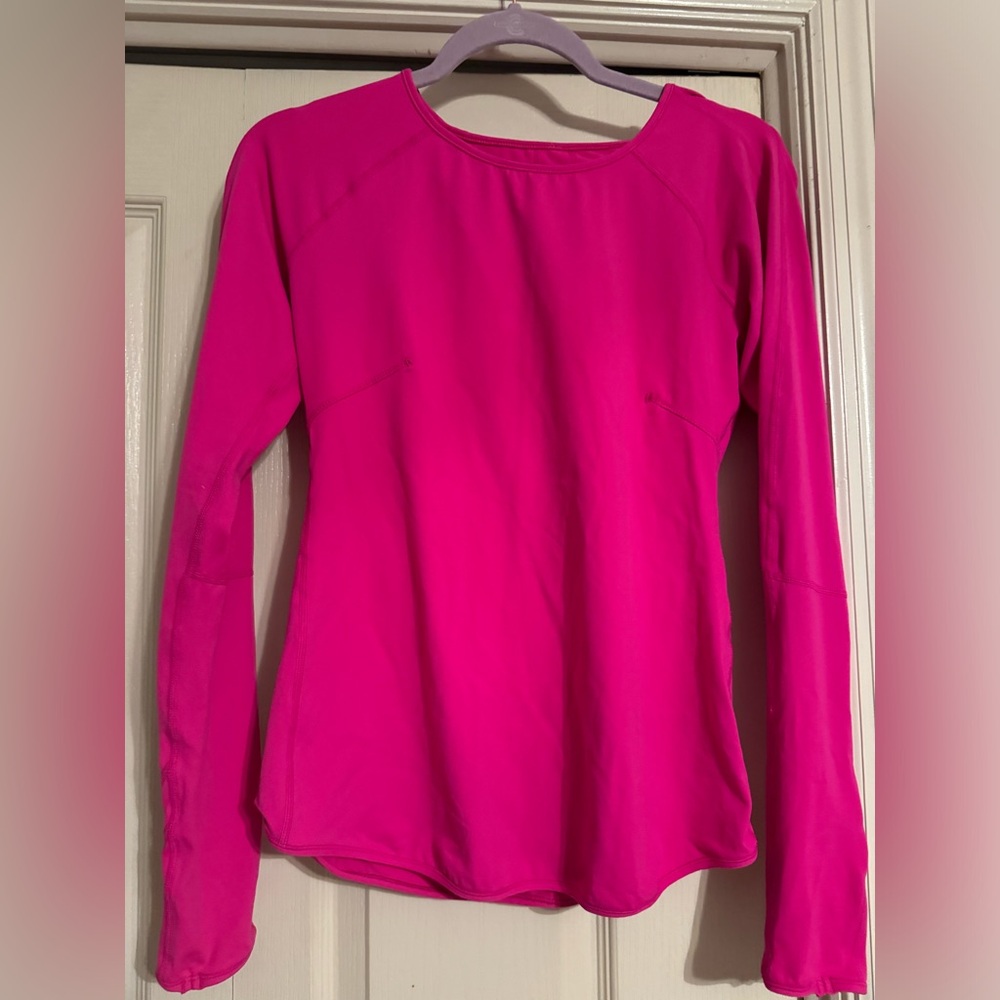 lululemon size 6 thermal compression shirt
